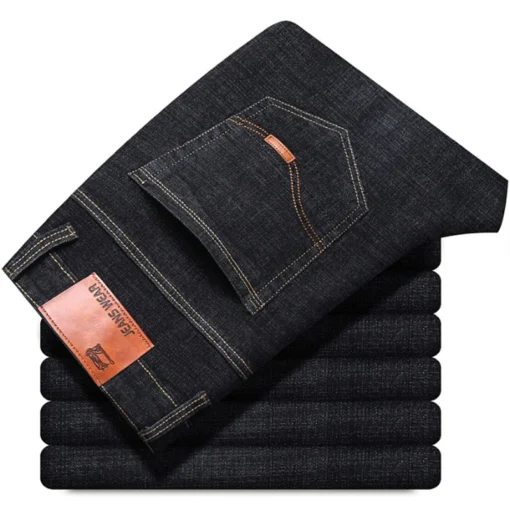 Men Light Luxury Stretch Slim Fit Pants - Image 7