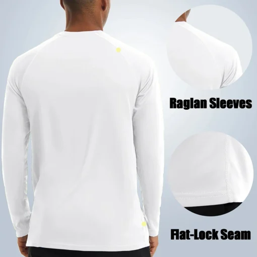 UPF50+ Men's Sunscreen UV Protection shirt - Image 4