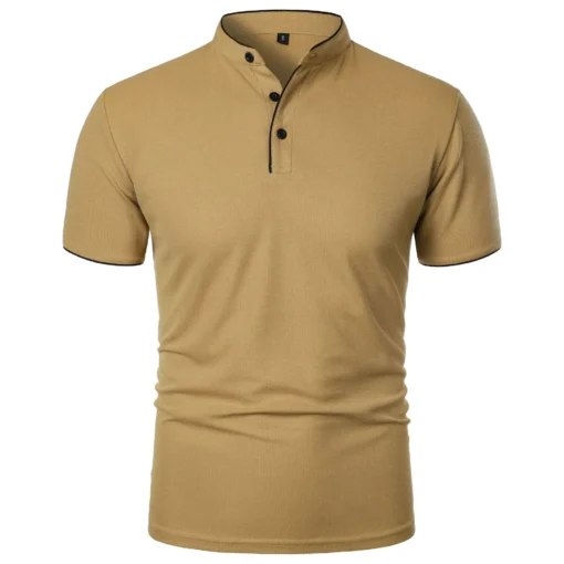 Summer Short Sleeve Collar Tshirts - Image 7