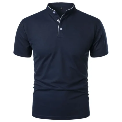 Summer Short Sleeve Collar Tshirts - Image 18