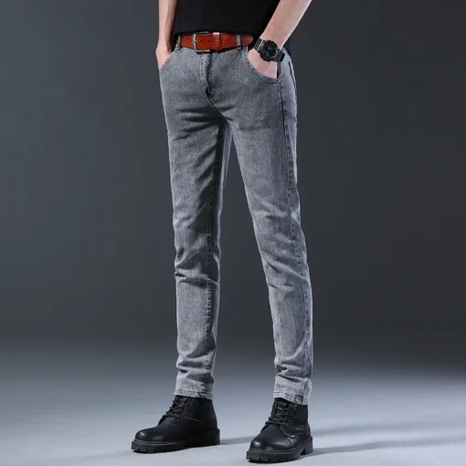 men's slim fit Korean style - Image 11