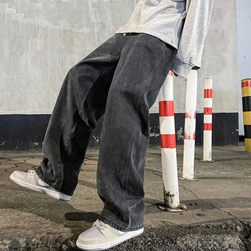 2024 New Streetwear Loose Jeans - Image 11
