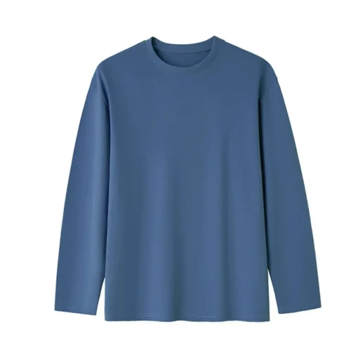 Autumn Cotton Solid Color Cozy Streetwear - Image 4
