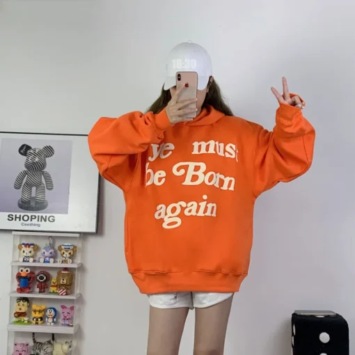 2024fw Puff Print Kanye West Hoody - Image 19
