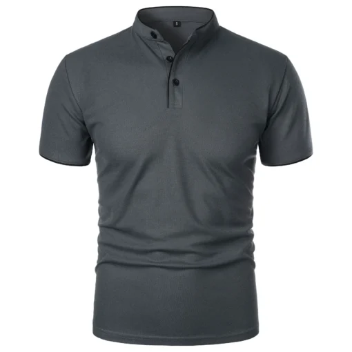 Summer Short Sleeve Collar Tshirts - Image 8