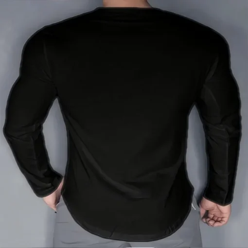 Autumn And Winter Running Shirt - Image 4