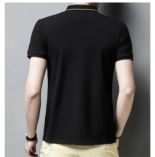 Summer Men's Embroidered Polo Shirts - Image 25