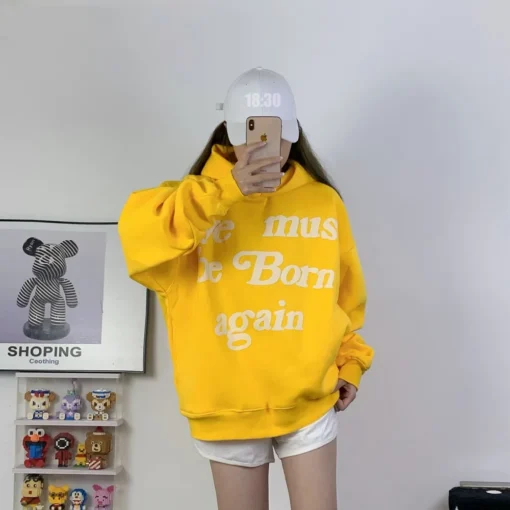 2024fw Puff Print Kanye West Hoody - Image 20