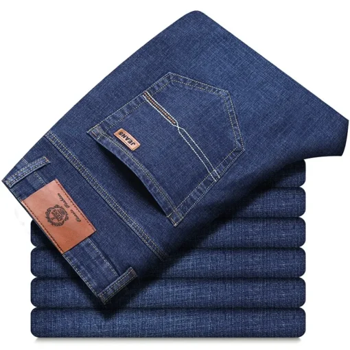 New Men Classic Jeans - Image 3