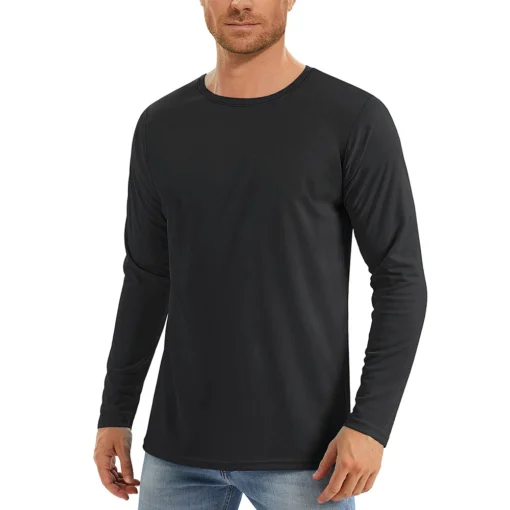UPF50+ Men's Sunscreen UV Protection shirt - Image 10