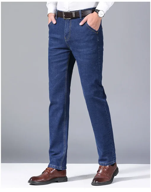 Men Light Luxury Stretch Slim Fit Pants - Image 14