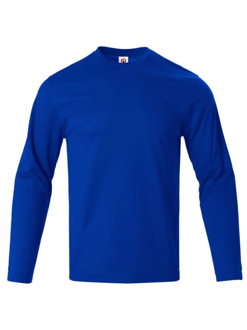 Men's Casual Plain Long-Sleeved Fitness T-shirt - Image 11
