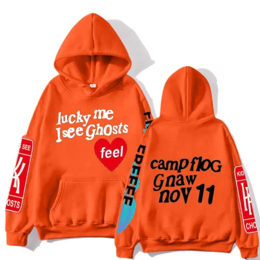 Graffiti Print Padded Sweatshirt - Image 8