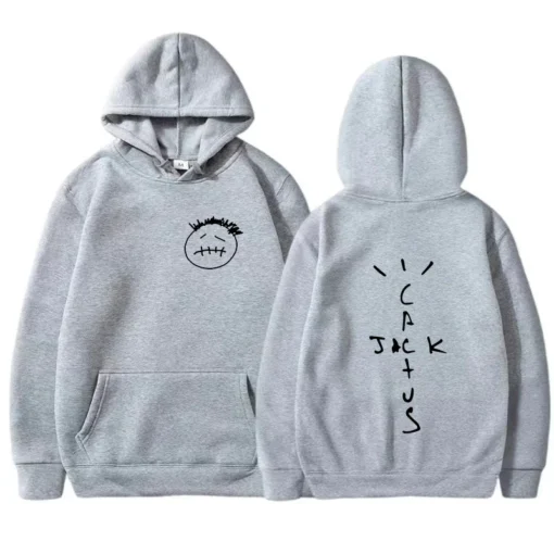 Rapper Cactus Jack Music Album Hoodies - Image 3