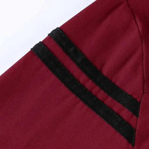 2025 Casual Solid Color Long Sleeved Polo Shirt - Image 22