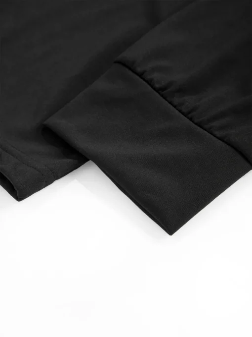 Long Sleeved Henley Neck Shirt - Image 12