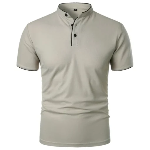 Summer Short Sleeve Collar Tshirts - Image 15