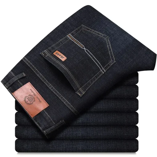 New Men Classic Jeans - Image 2