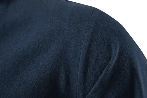 King Billion Cotton Linen Long Sleeve T-shirt - Image 43