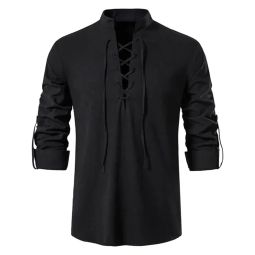 King Billion Cotton Linen Long Sleeve T-shirt - Image 6
