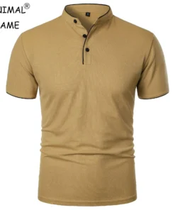Summer Short Sleeve Collar Tshirts