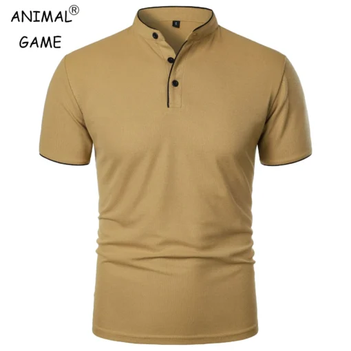 Summer Short Sleeve Collar Tshirts