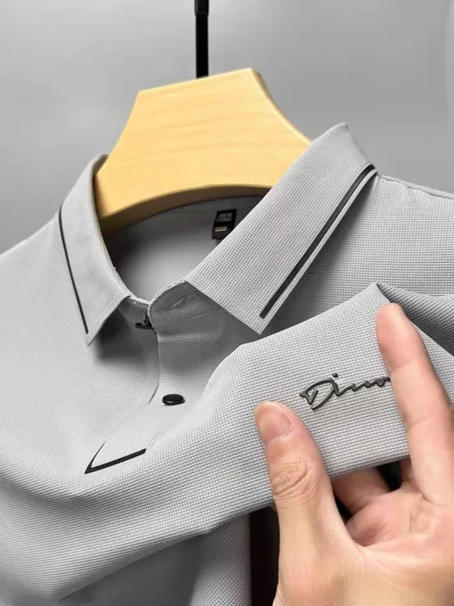 hot diamond short sleeve Advanced printed POLO shirt - Image 3