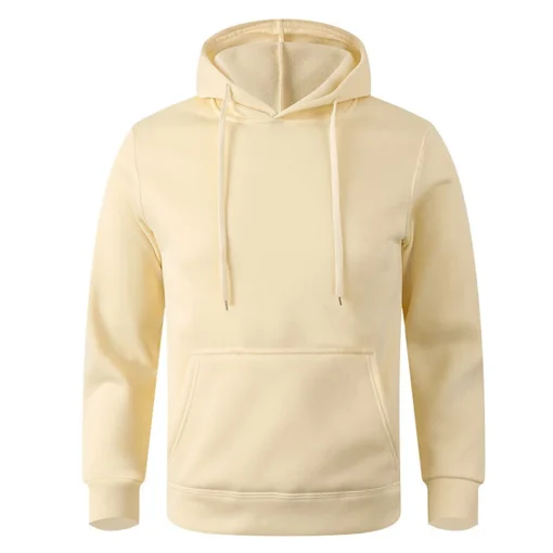 Men's Warm Sweatshirt Casual Solid Color - Image 9