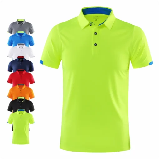 Casual Sports Quick-drying Lapel Short-sleeved POLO Shirt