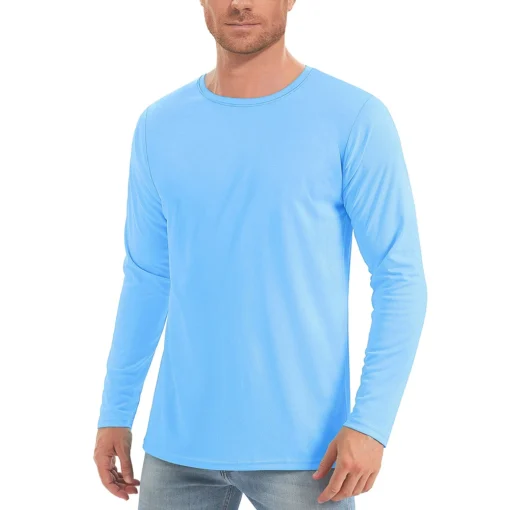 UPF50+ Men's Sunscreen UV Protection shirt - Image 7