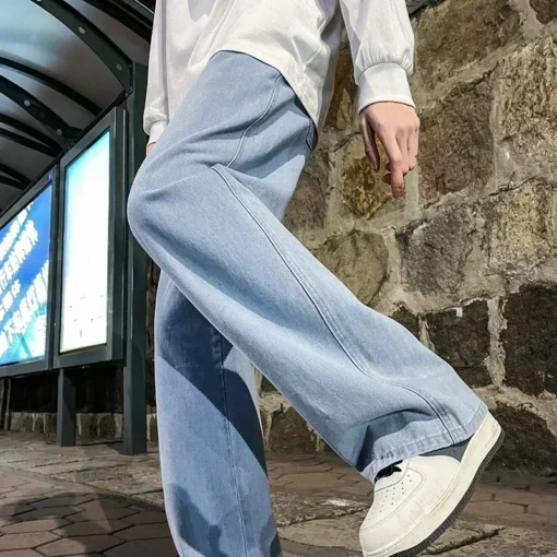 2024 New Streetwear Loose Jeans - Image 5