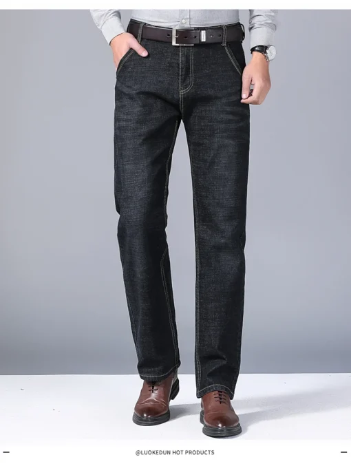 Men Light Luxury Stretch Slim Fit Pants - Image 15