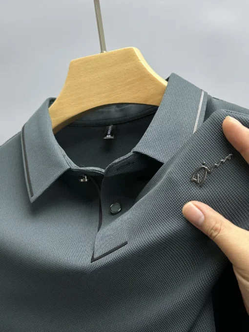 hot diamond short sleeve Advanced printed POLO shirt - Image 11