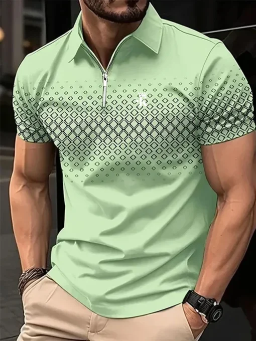 Business Men's Golf Polo Shirt - Image 6