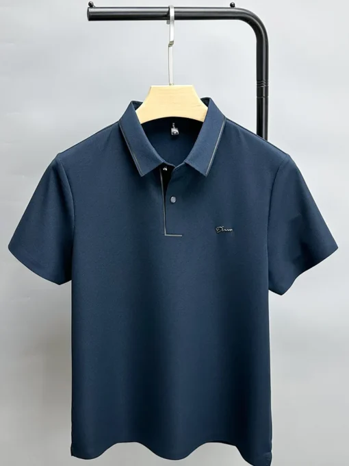 hot diamond short sleeve Advanced printed POLO shirt - Image 18