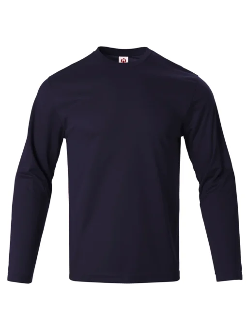 Men's Casual Plain Long-Sleeved Fitness T-shirt - Image 9