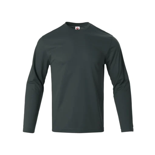 Men's Casual Plain Long-Sleeved Fitness T-shirt - Image 13