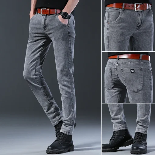 men's slim fit Korean style - Image 7