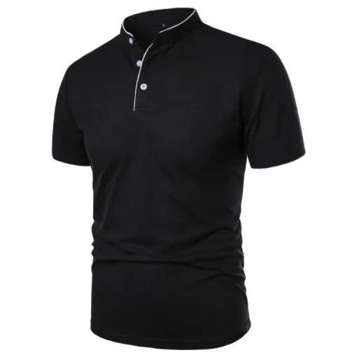 Summer Short Sleeve Collar Tshirts - Image 12
