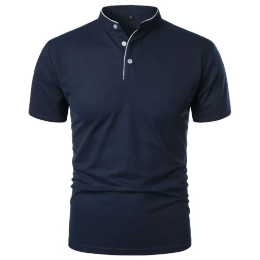 Summer Short Sleeve Collar Tshirts - Image 6