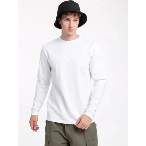 Autumn Cotton Solid Color Cozy Streetwear - Image 2