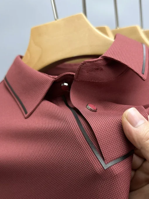 hot diamond short sleeve Advanced printed POLO shirt - Image 30
