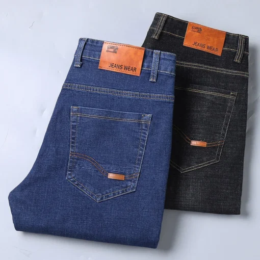 Men Light Luxury Stretch Slim Fit Pants - Image 6
