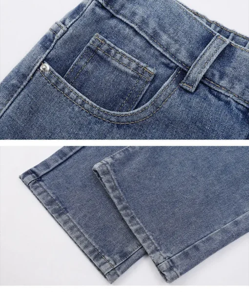 2025 New Korean Men's Casual Long Jeans - Image 26