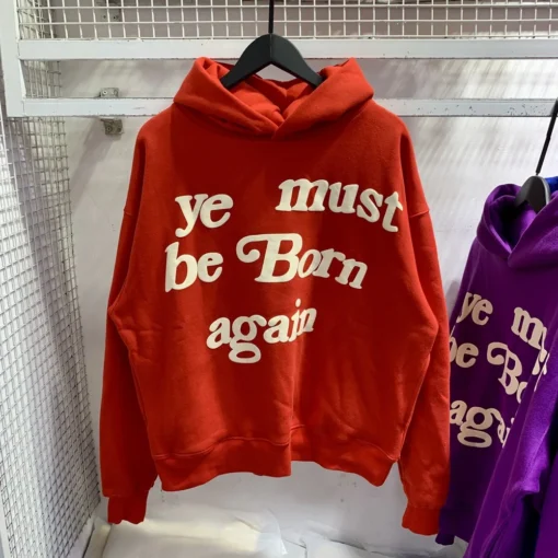 2024fw Puff Print Kanye West Hoody - Image 14