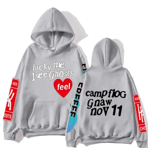 Graffiti Print Padded Sweatshirt - Image 7