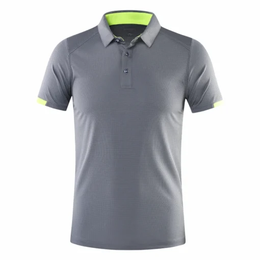 Casual Sports Quick-drying Lapel Short-sleeved POLO Shirt - Image 5