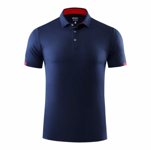 Casual Sports Quick-drying Lapel Short-sleeved POLO Shirt - Image 6