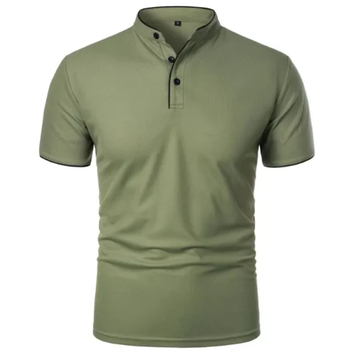 Summer Short Sleeve Collar Tshirts - Image 20