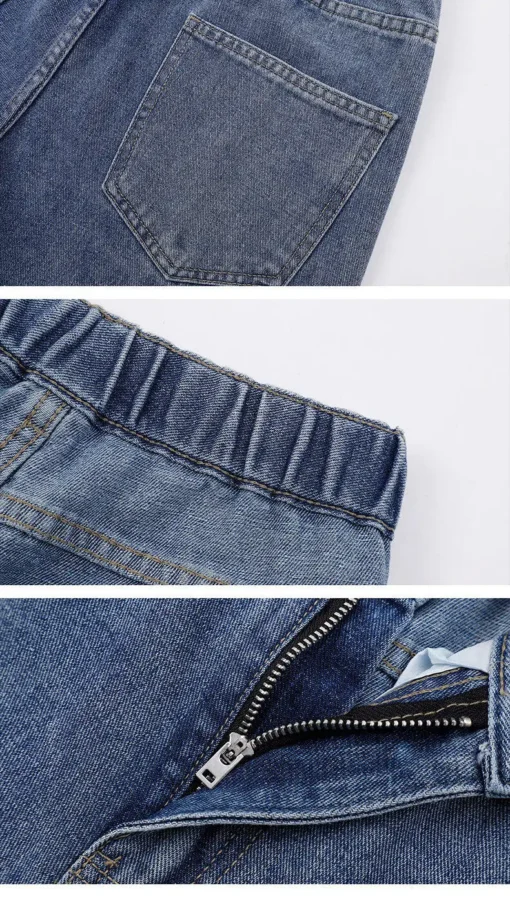 2025 New Korean Men's Casual Long Jeans - Image 27